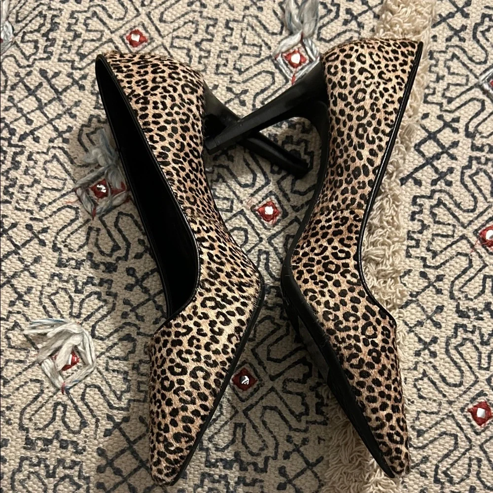 Michael Kors Leopard Print Heels - Picture 8 of 9